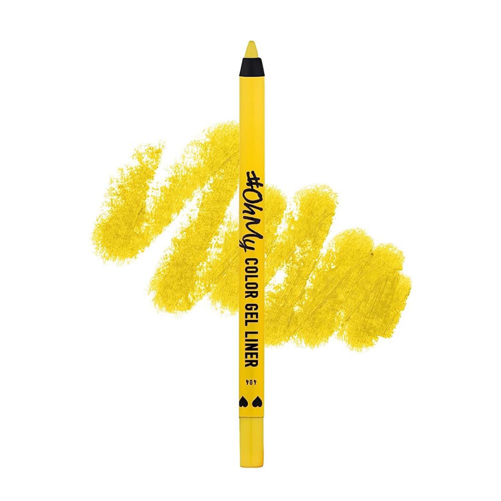 Lamel - Oh My Color Gel Eye Liner - 404 Yellow