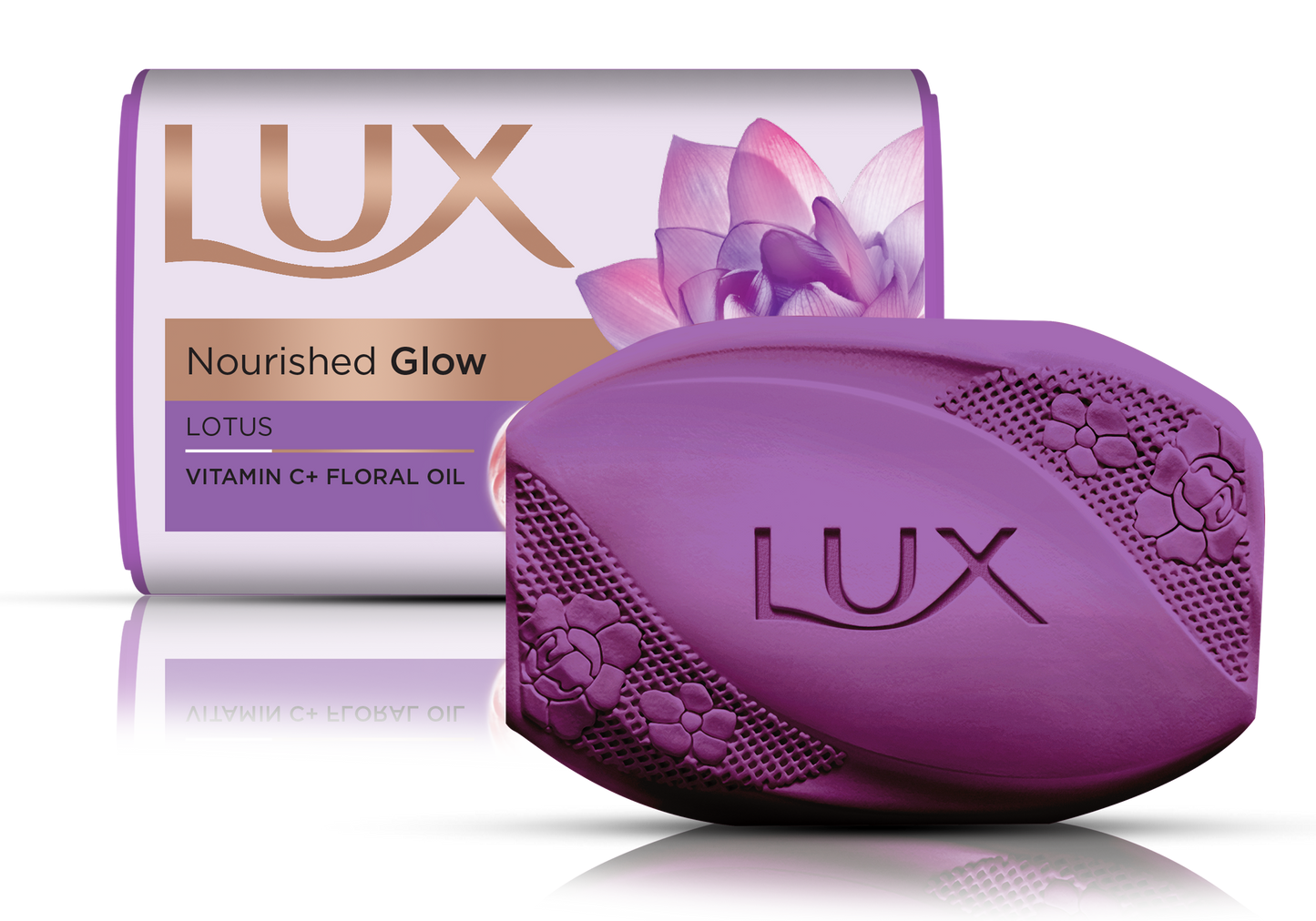 Lux - Nourished Glow Soap Bar Purple - 100g