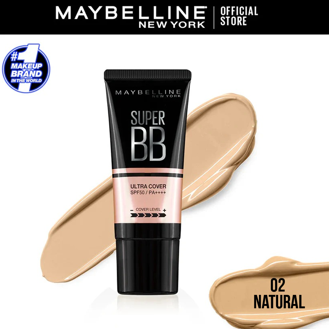 Maybelline New York Super BB Ultra Cover BB Cream SPF 50