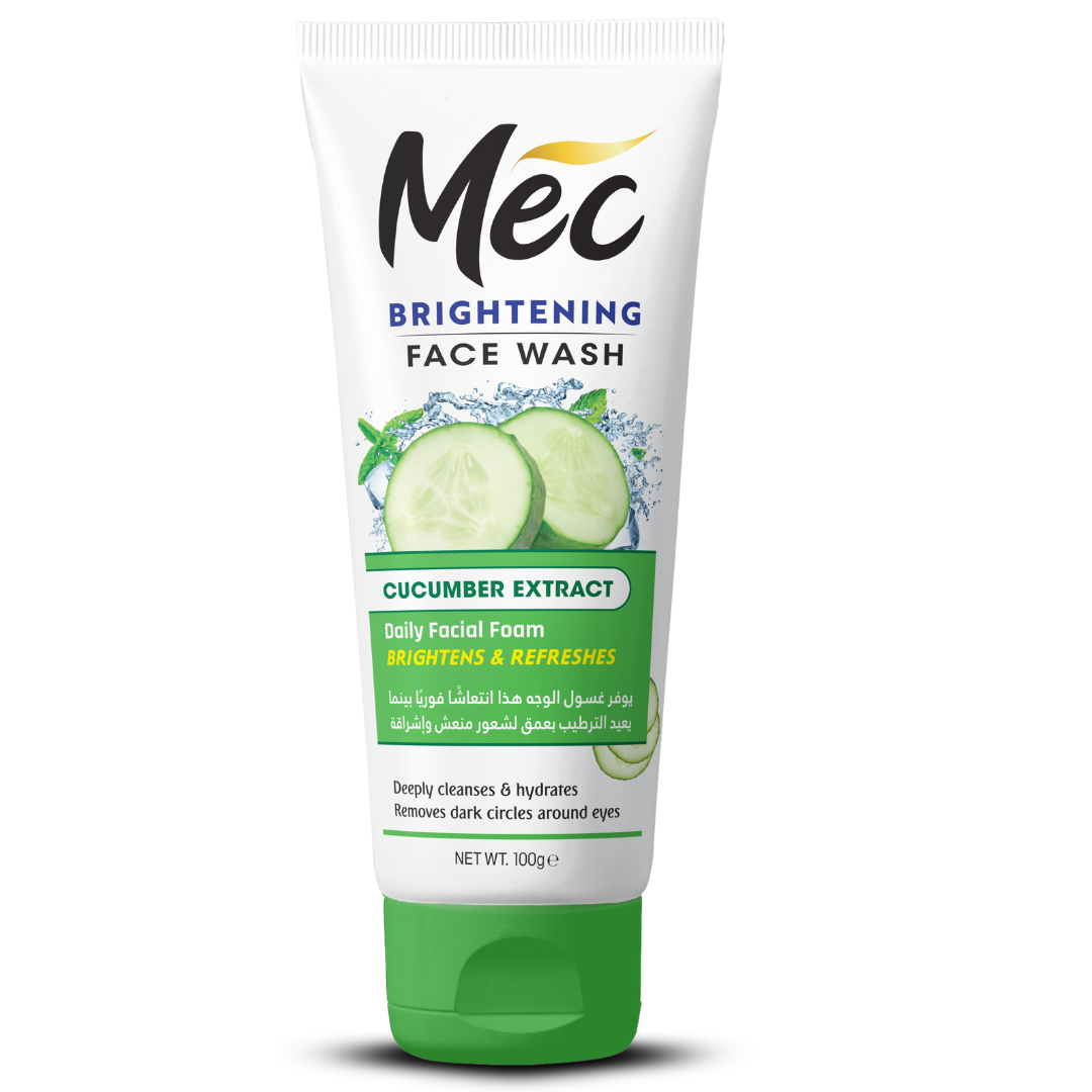 Mec - Cucumber Extract Face Wash - 100gm