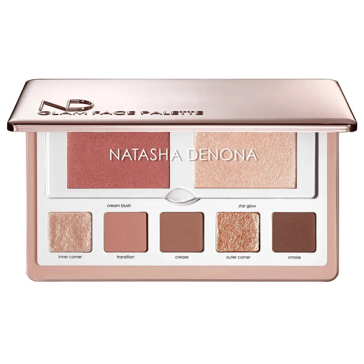 Natasha Denona - Glam Face Palette - 13g - Light