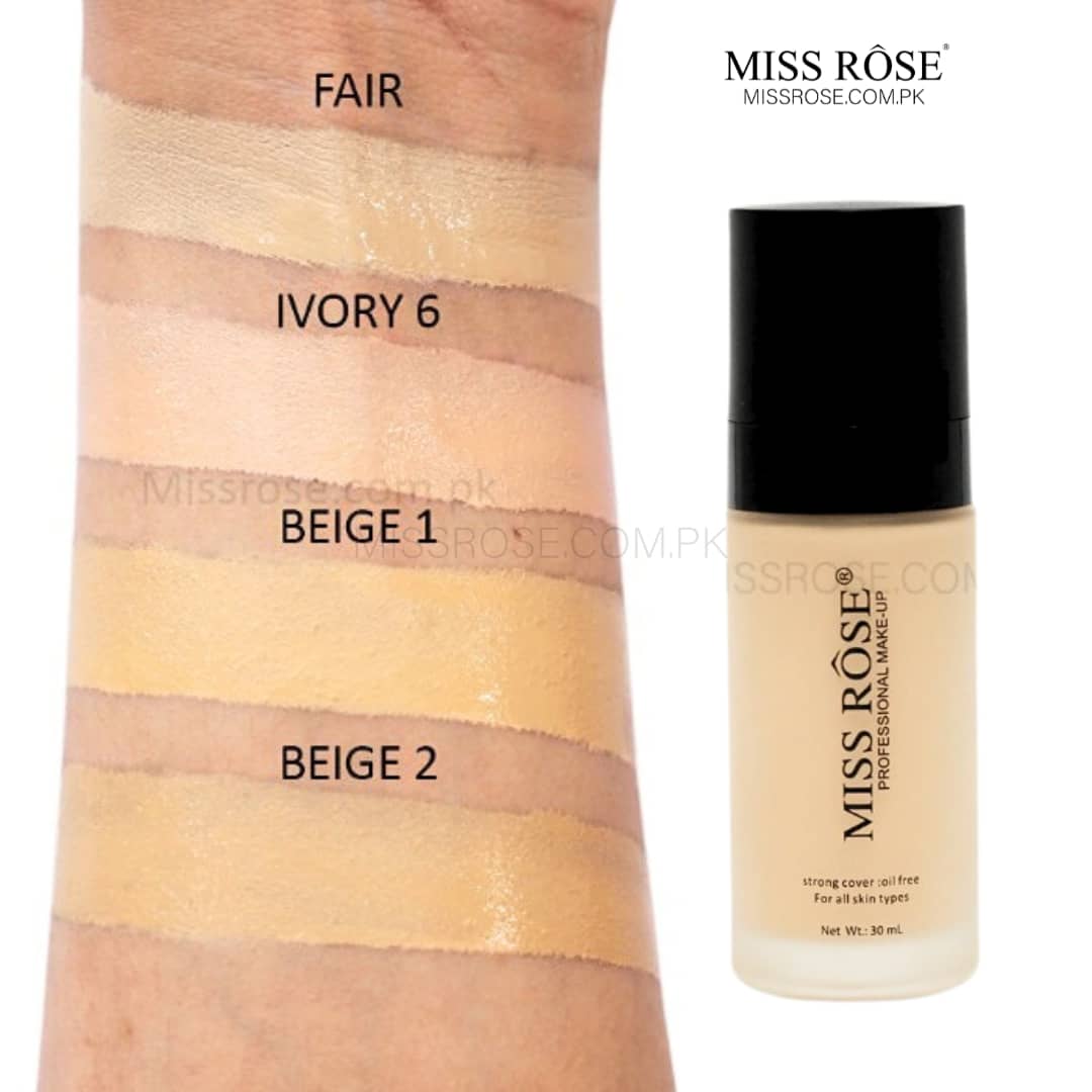 Miss Rose - Strong Cover Oil Free Foundation