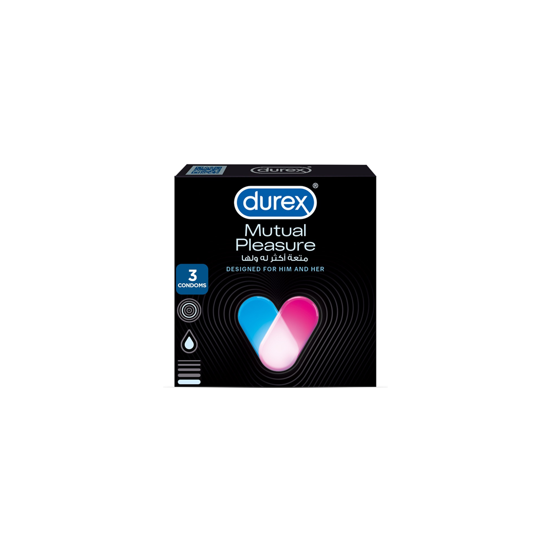 Durex Mutual Pleasure Condoms 3 Pieces
