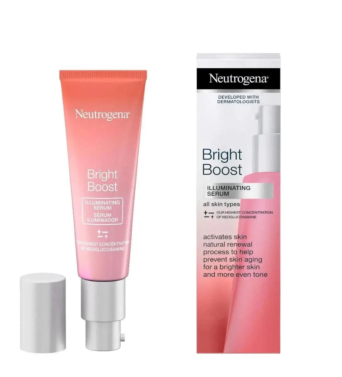 Neutrogena Bright Boost Illuminating Serum - 30ml (Near Expiry: Apr 2026)