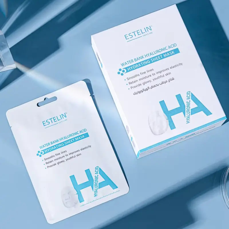 Estelin - Water Bank Hyaluronic Acid Hydrading Sheet Mask 25g