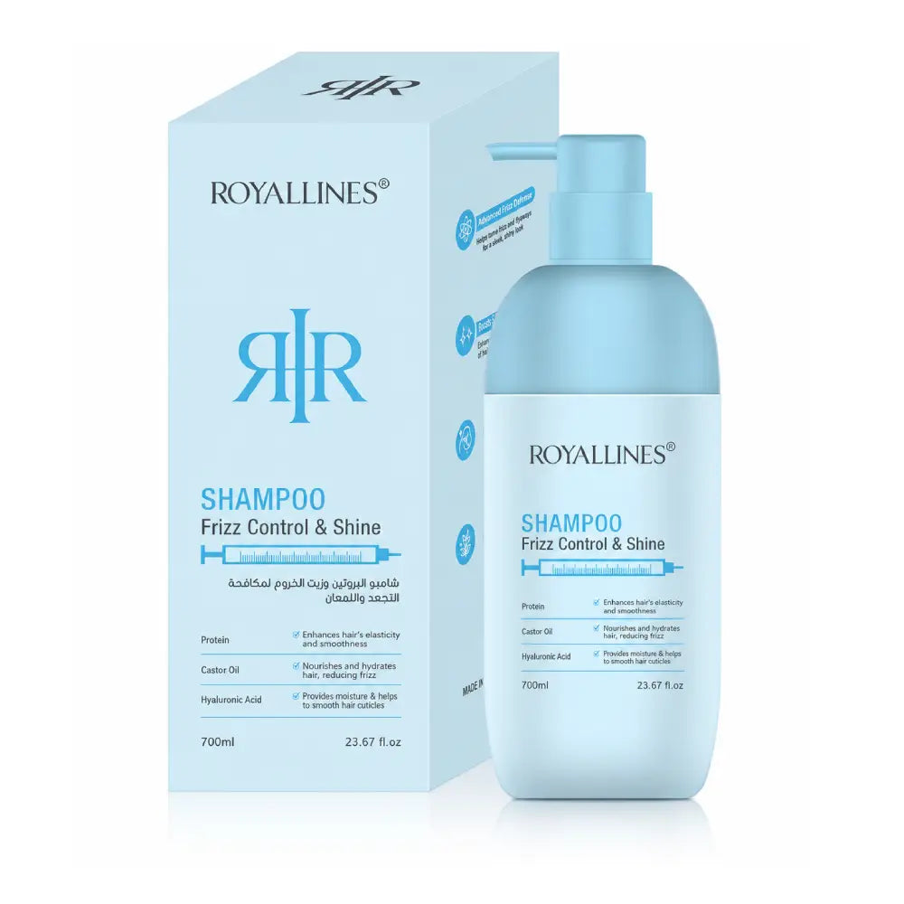 Royallines - Shampoo Frizz Control & Shine 700ml