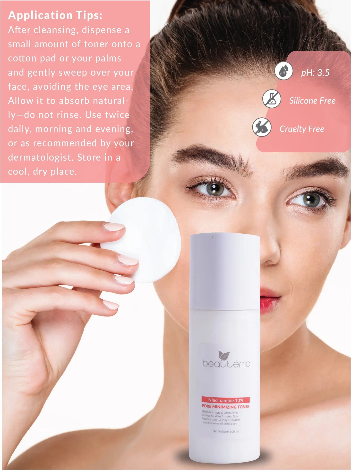 Beautenic - Niacinmaide Pore Minizming Toner