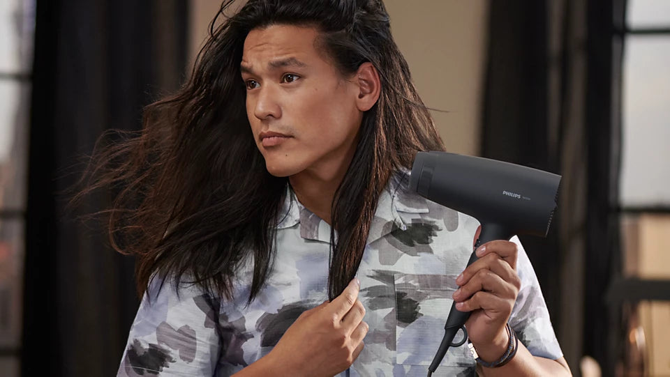 Philips - Hair Dryer 3000 Series ThermoProtect 1600W BHD302/13