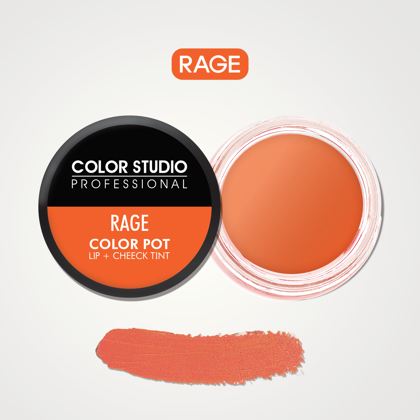 Color Studio - Color Pot Lip & Cheek Tint - Rage