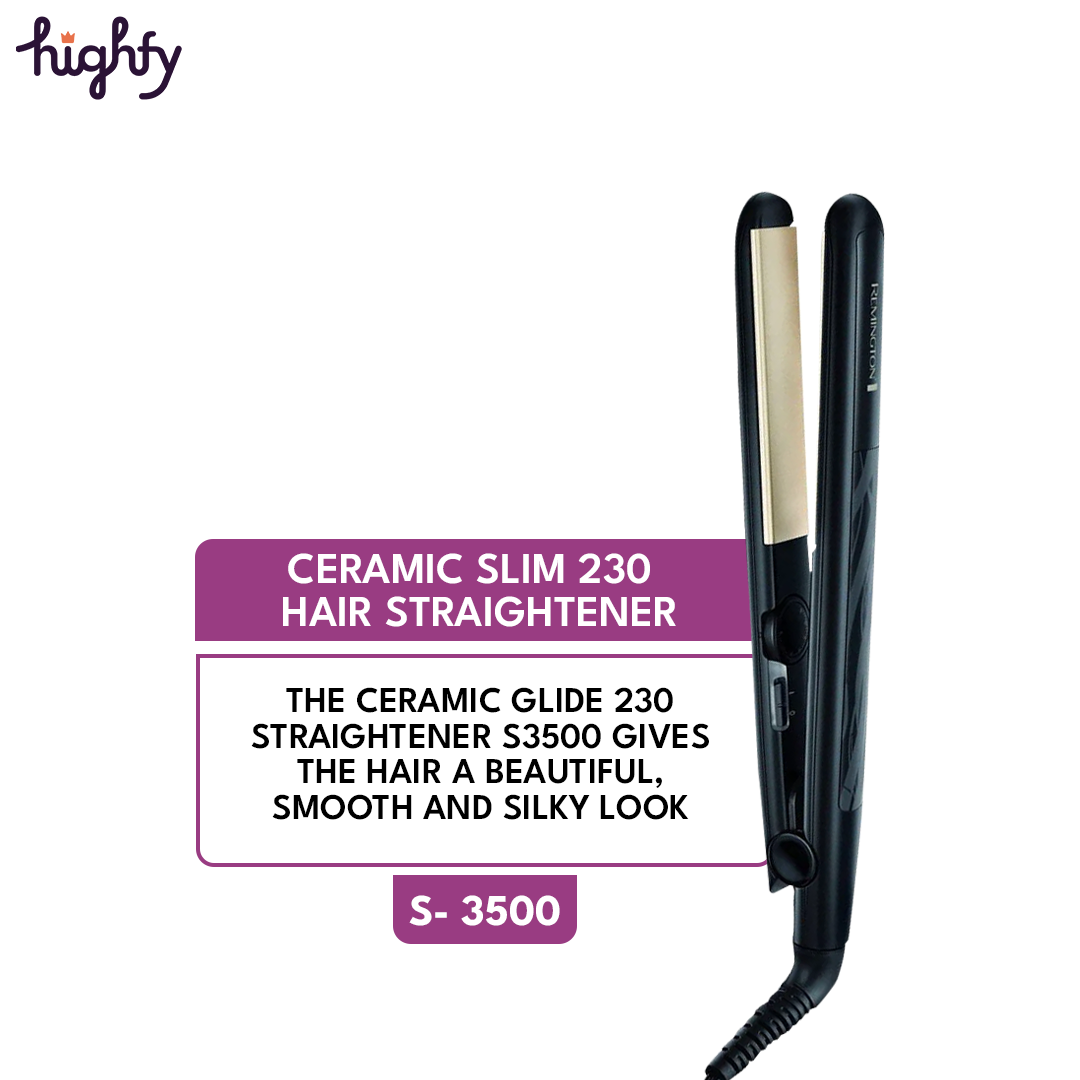 Remington - Ceramic Slim 230 Hair Straightener S3500