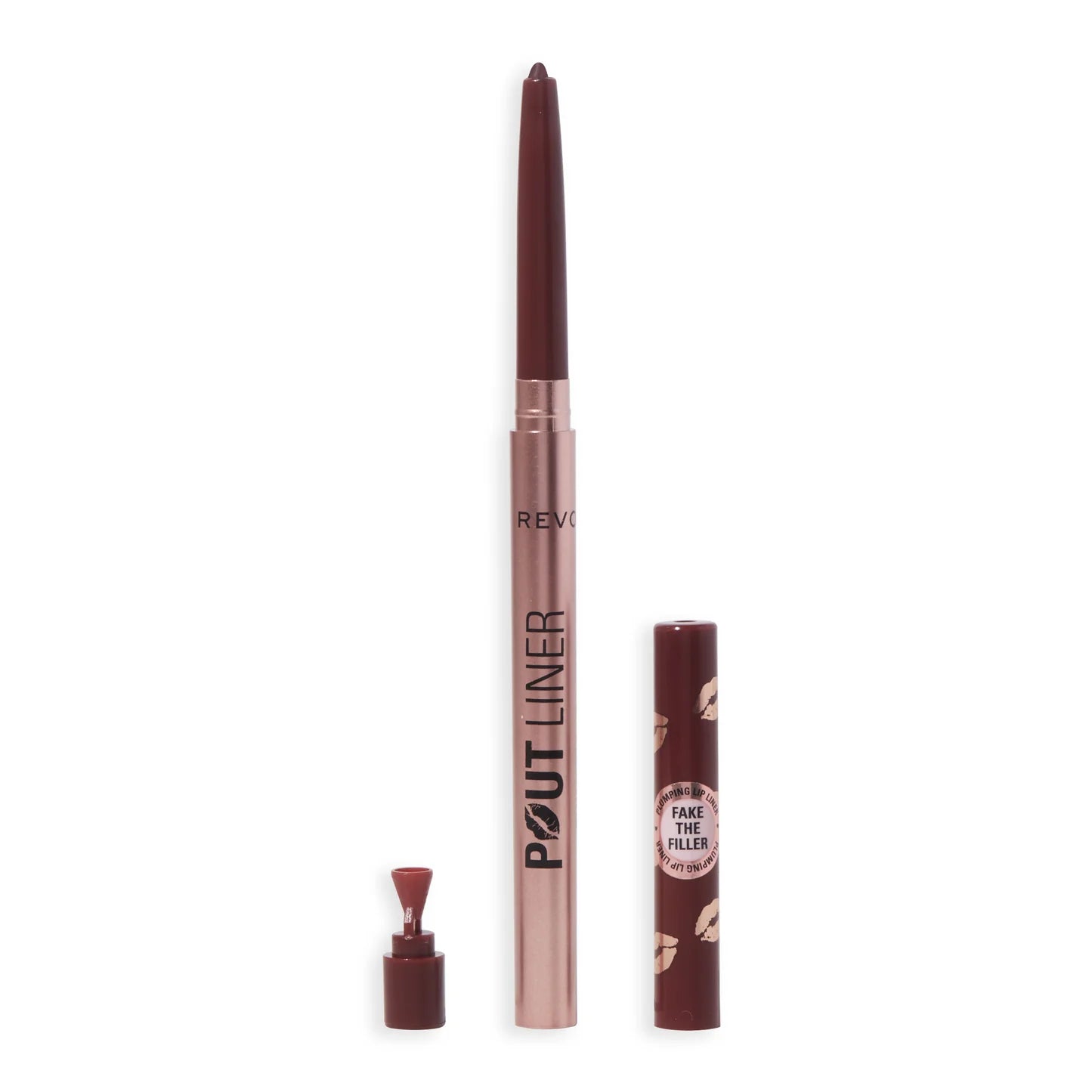 Makeup Revolution - Pout Bomb Plumping Lip Liner - Cookie Warm Brown