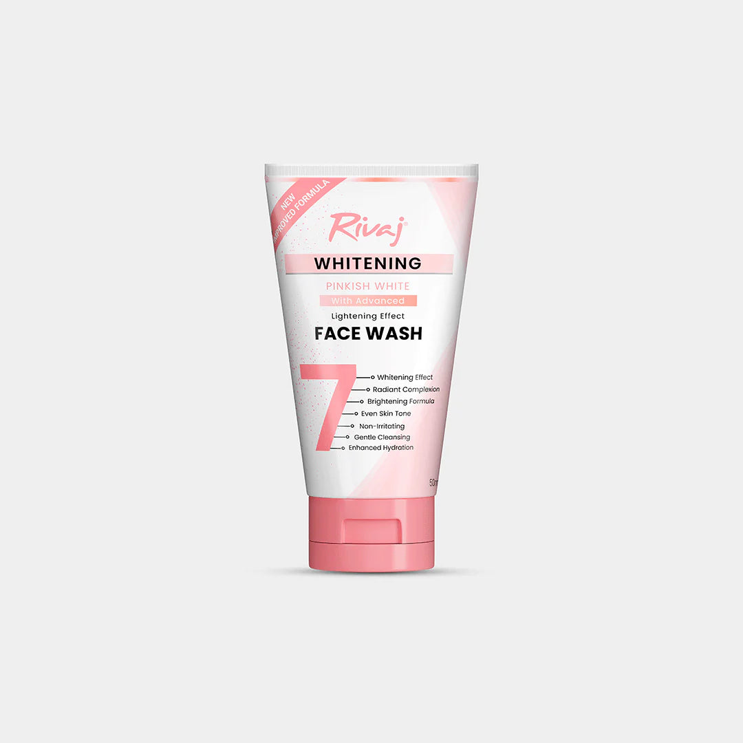 Rivaj - Pinkish White Whitening Face Wash 50ml