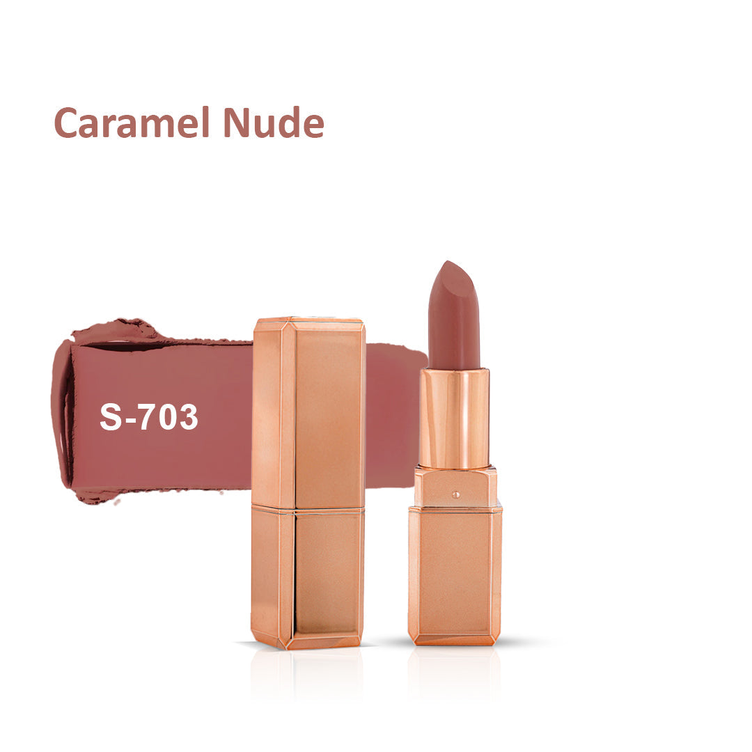 Swiss Miss - Silk Lipstick - Caramel Nude (703)