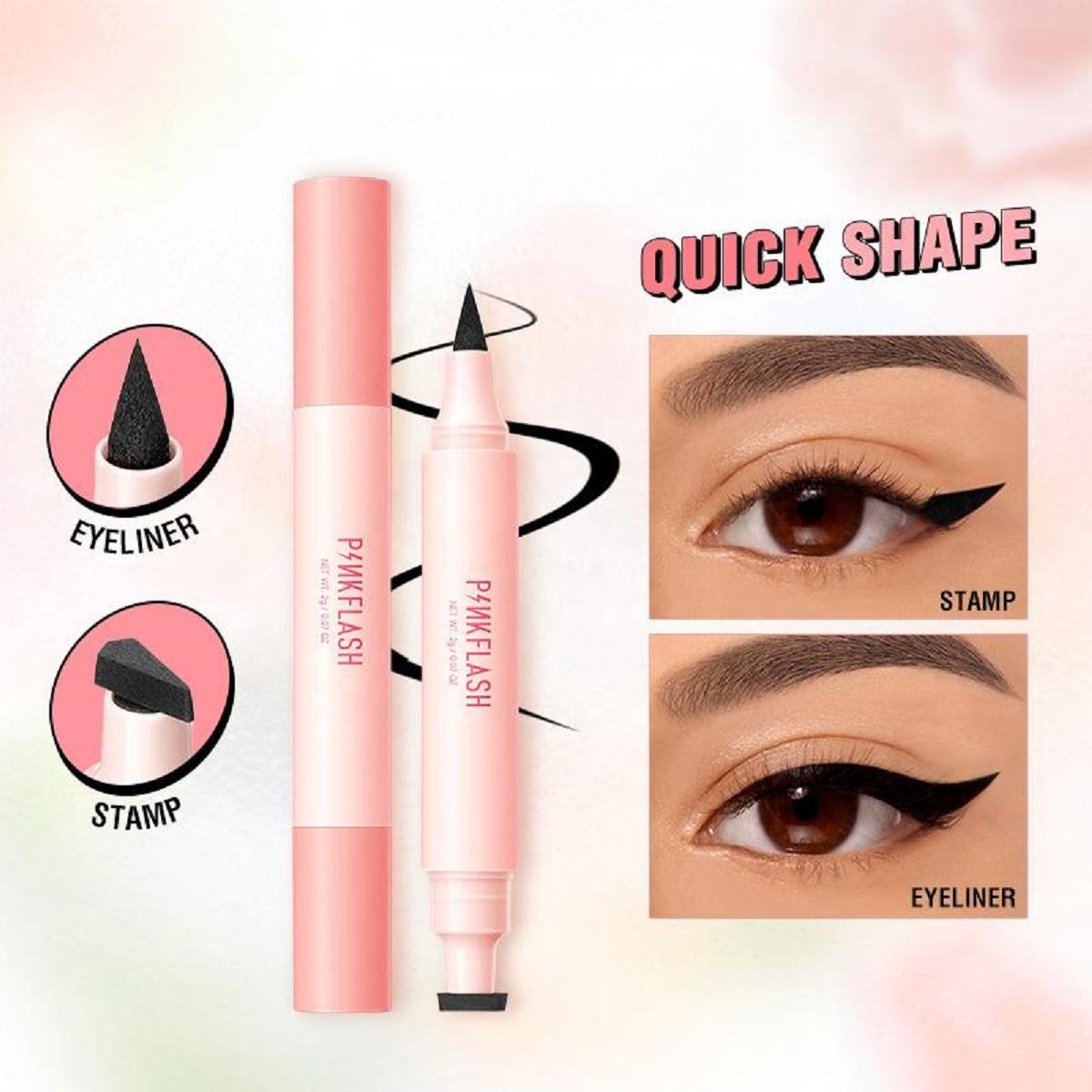 Pink Flash - Long-Wear Liquid Eyeliner - E24