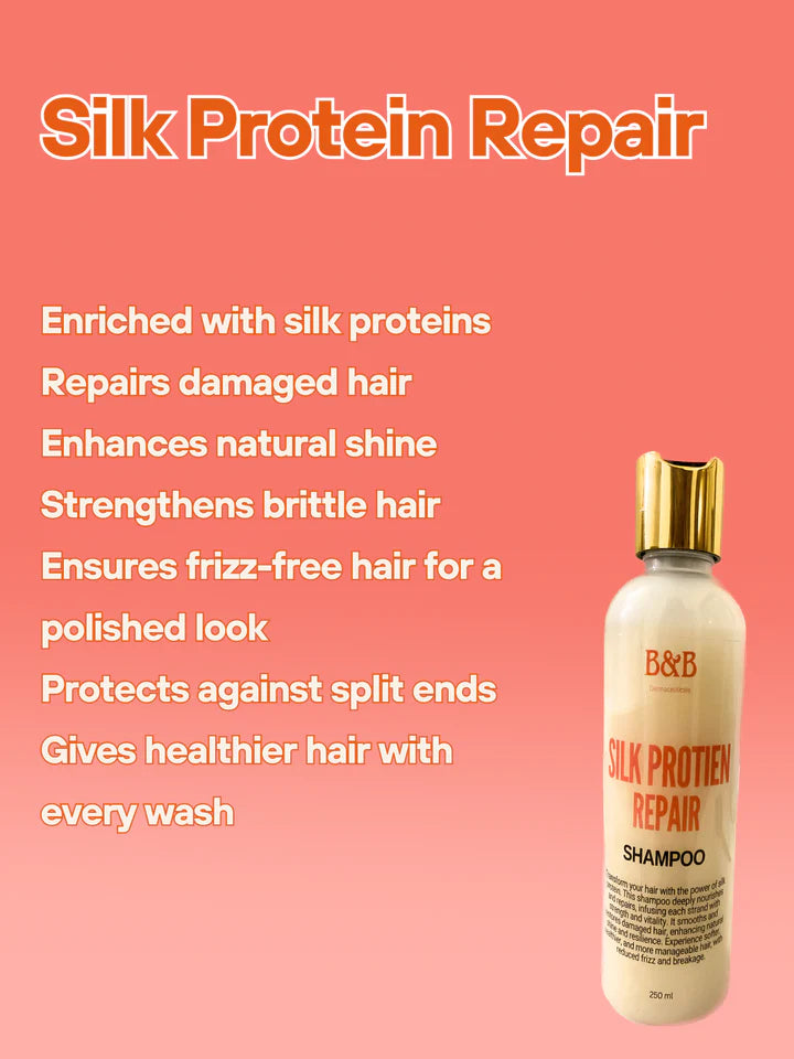 B&B Derma - Silk Protein Repair Shampoo