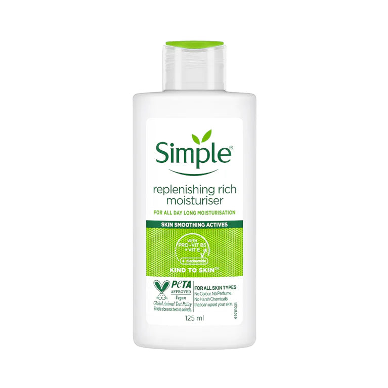Simple - Replenishing Rich Moisturiser Kind To Skin 125Ml