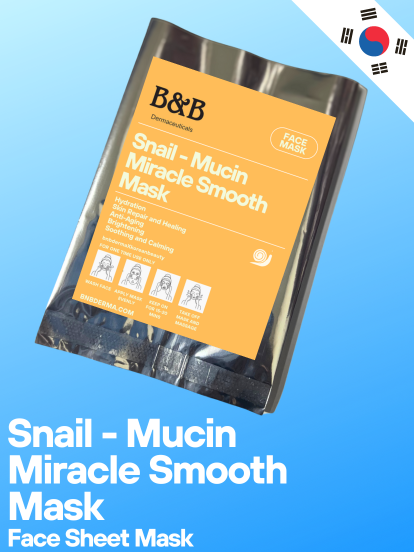 B&B Derma - Snail-Mucin Miracle Smooth Mask
