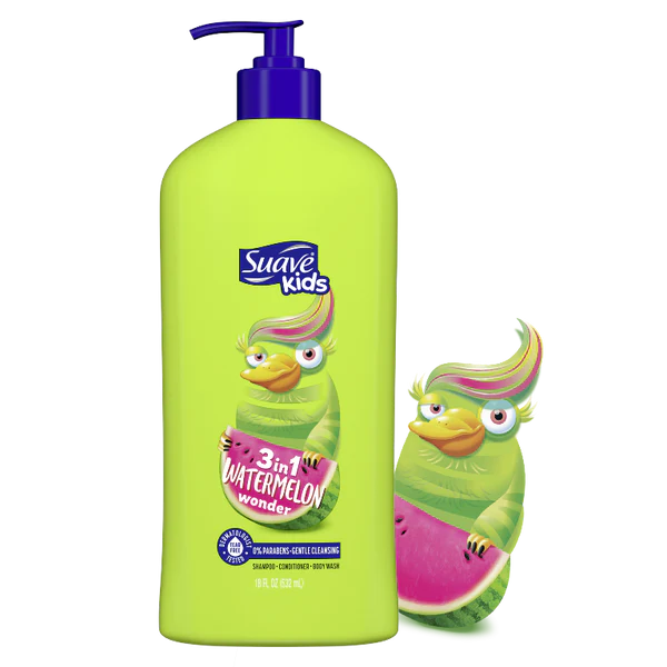 Suave Kids 3In1 Shmp+Cond & Body Wash Watermelon Wonder