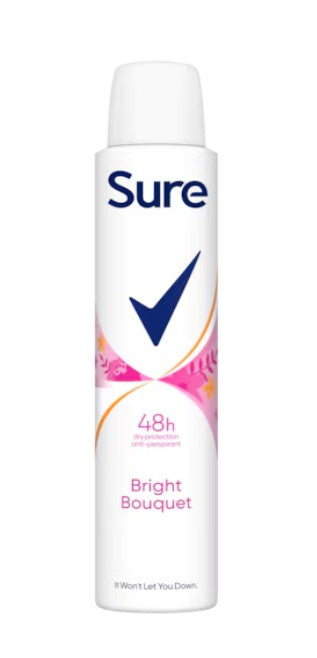 Sure A/P Spray Men Bright Bouquet 200Ml