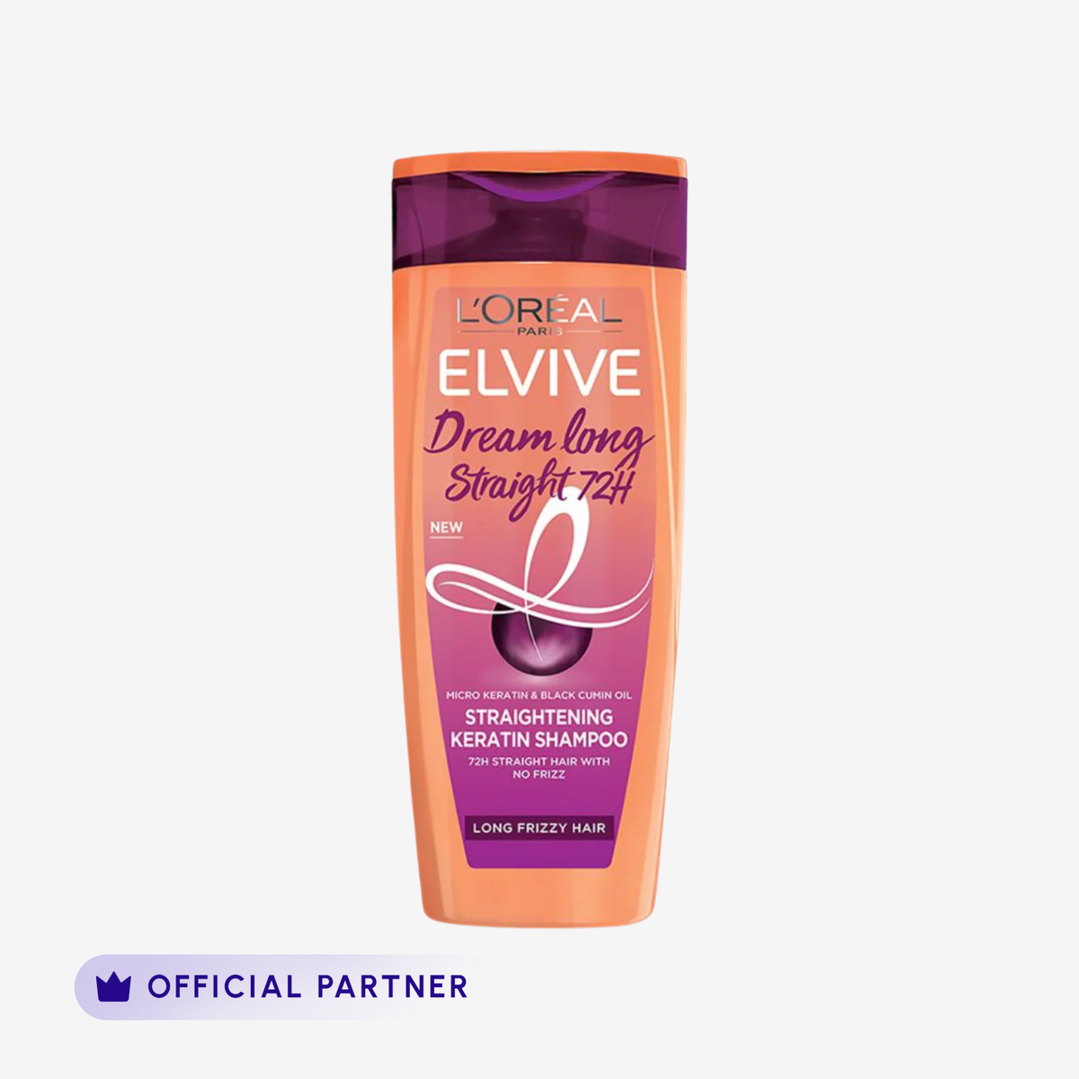 L'Oreal Paris Elvive Dream Long Straight Keratin Shampoo 360Ml