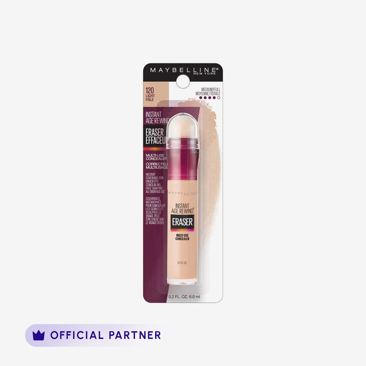 Maybelline Instant Age Rewind Eraser Multi Use Concealer 120 6ml