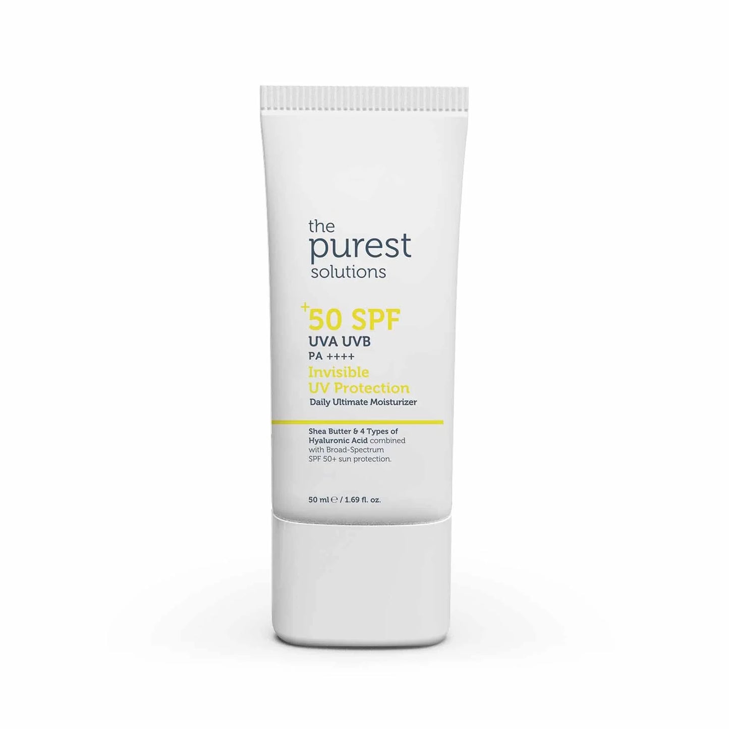The Purest Solution - Daily Intense Moisturizer 50 SPF Invisible UV Protection - 50ML