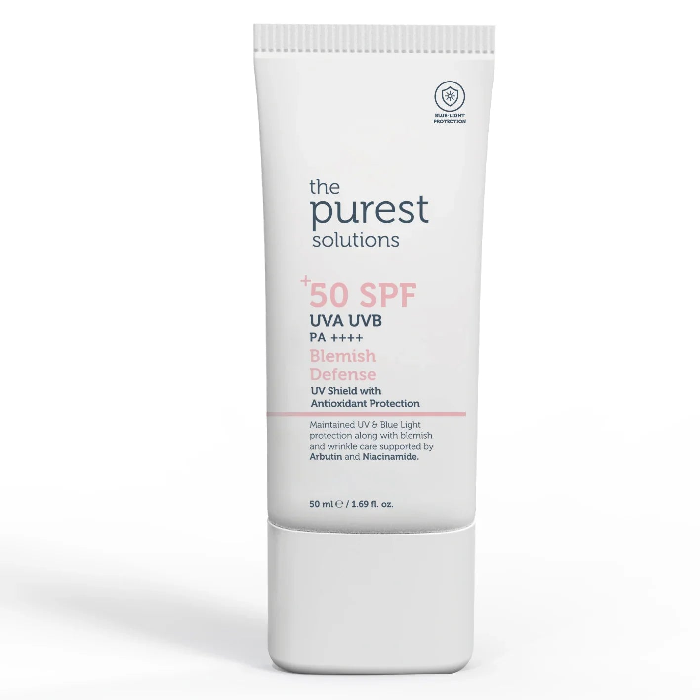 The Purest Solution - Blemish Defense Sunscreen UVA/UVB Antioxidant Protection 50 SPF - 50Ml