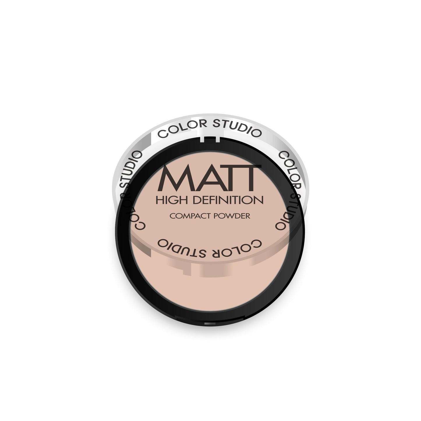 Color Studio - Matt Hd Compact Powder - 104 True Ivory