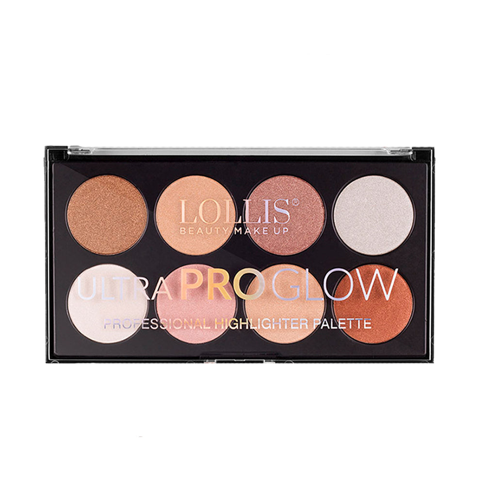 Lollis - Ultra Pro Glow Professional Highlighter Palette
