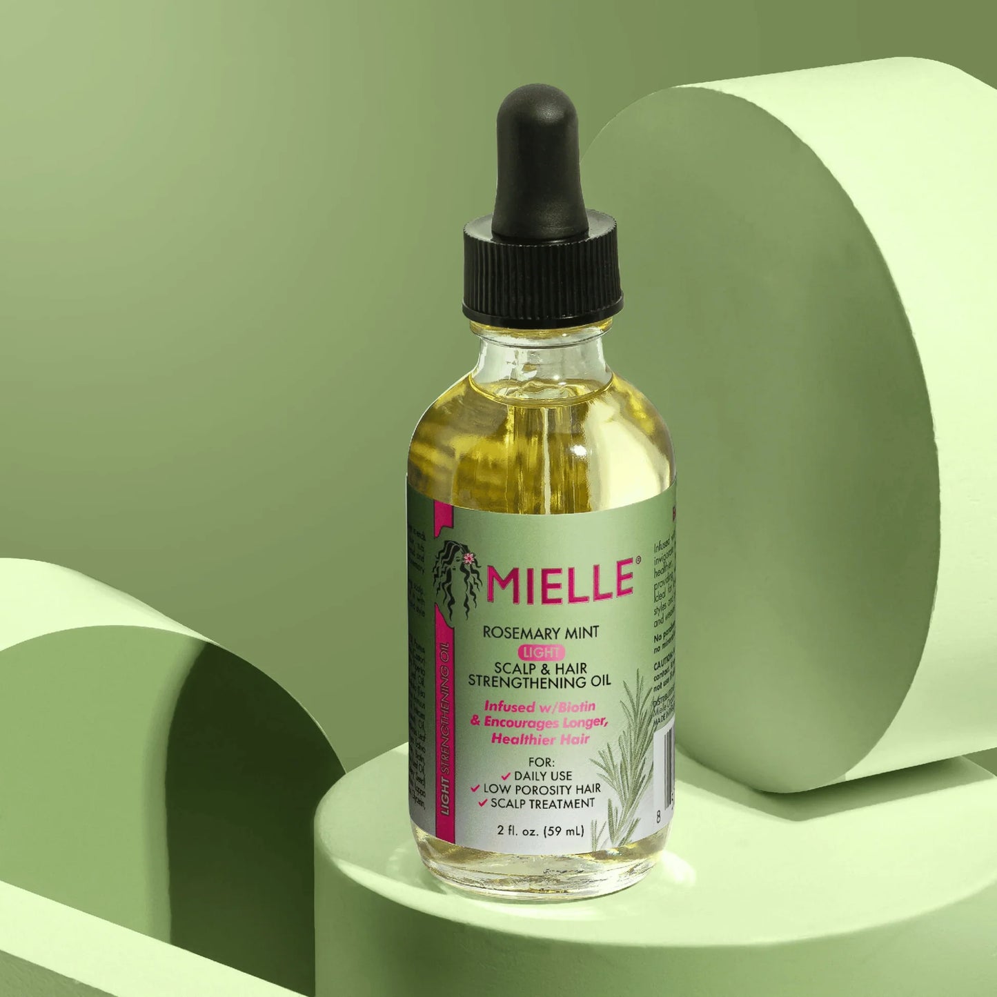 Mielle - Rosemary Mint Light Scalp & Hair Strengthening Oil 59Ml