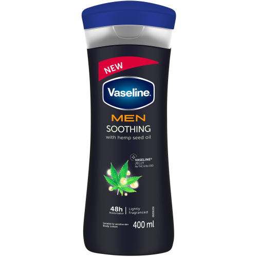 Vaseline Body Lotion South Africa Men Soothing 400Ml