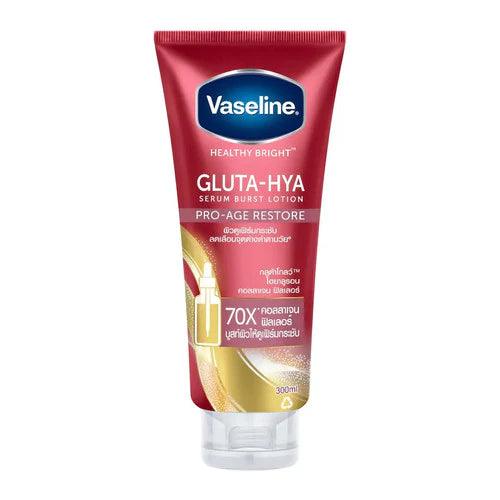 Vaseline Gluta-Hya Serum Burst Lotion Pro Age Restore 300ml