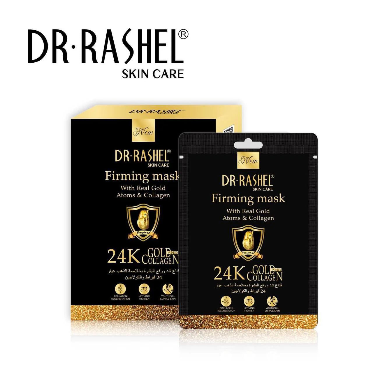 Dr Rashel 24K Gold Firming Mask 25G - 1 PC