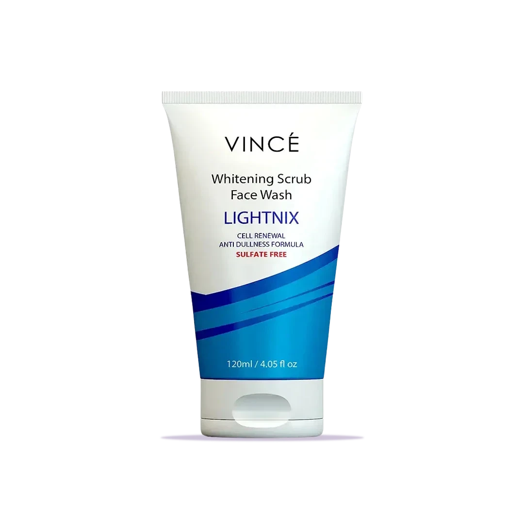 Vince - Lightnix Whitening Scrub Face Wash - 80Ml