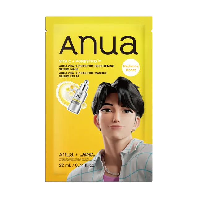 Anua - Vita C Porestrix Brightening Serum Mask - Kpop Demon Hunters Collaboration