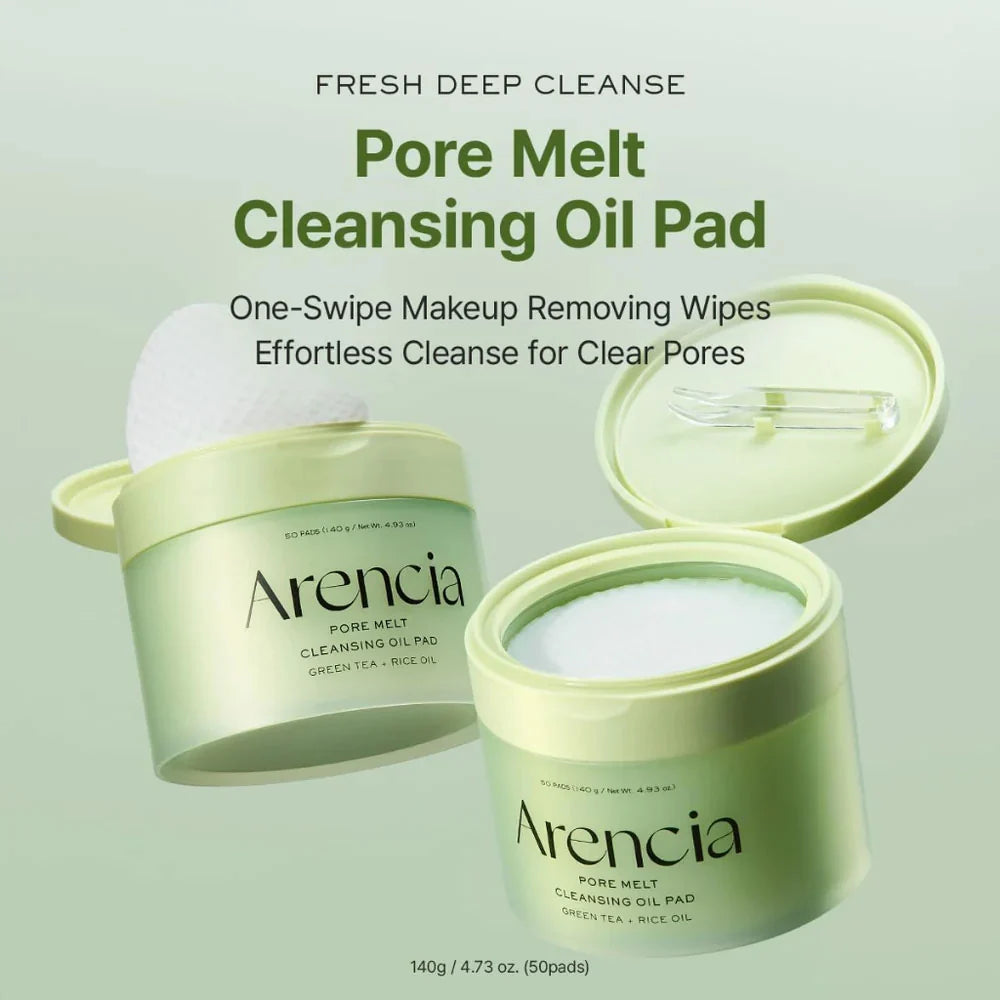 Arencia - Pore Melt Cleansing Oil Pad 50's / 140g