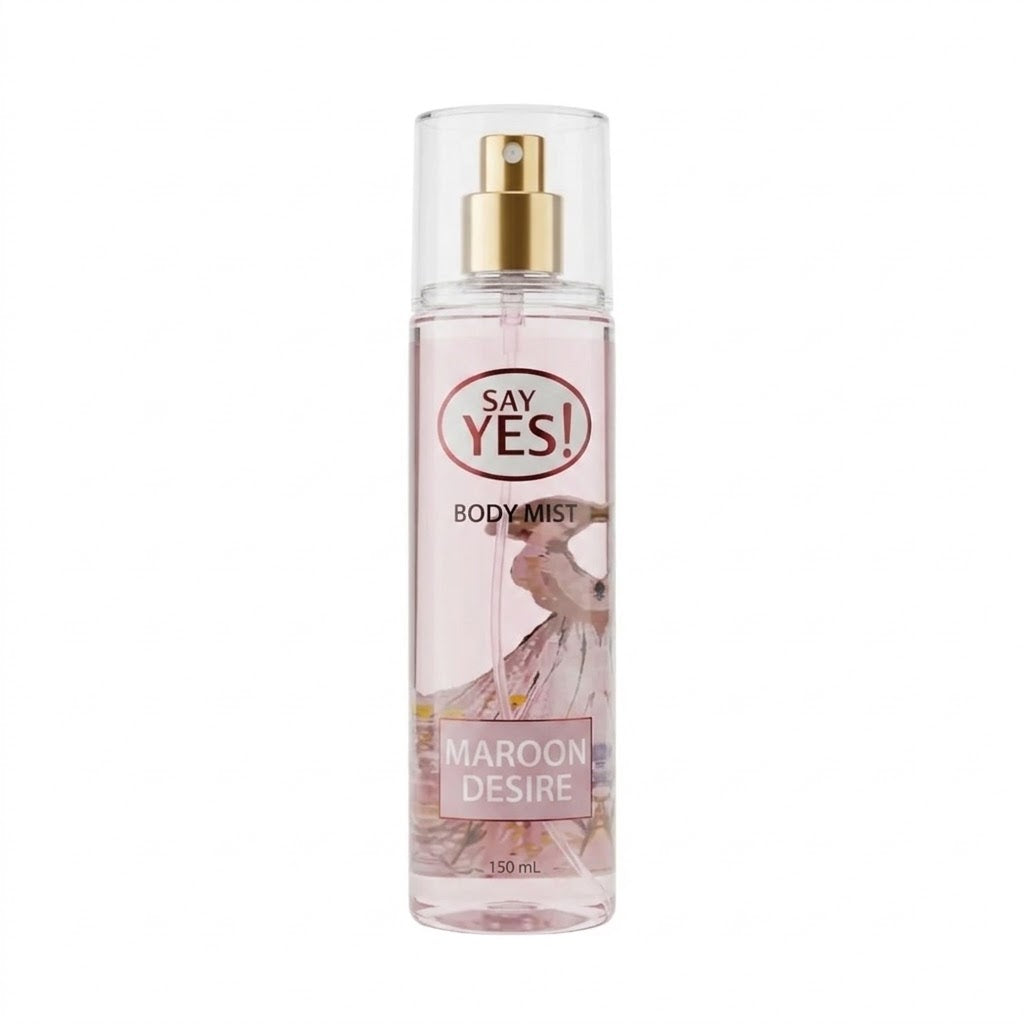 Say Yes! - Maroon Desire Body Mist - 150ml