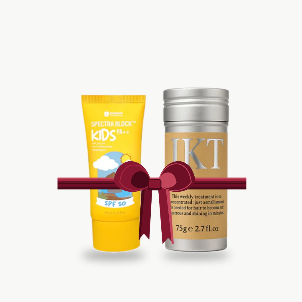 Bundle - Jenpharm Block Kids SPF50 PA++ + IKT Hair Wax Stick