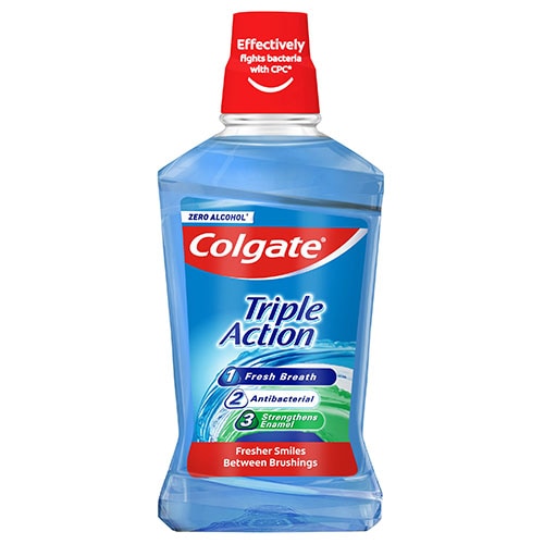 Colgate - Mouth Wash Triple Action 500Ml