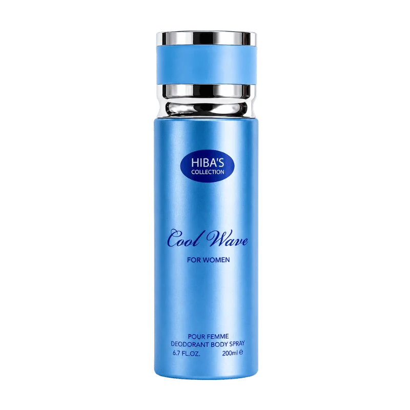 Hiba's Collection - Cool Wave Body Spray For Women - 200ml