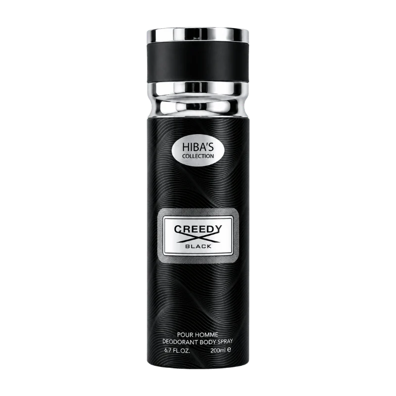 Hiba's Collection - Creedy Black Body Spray - 200ml