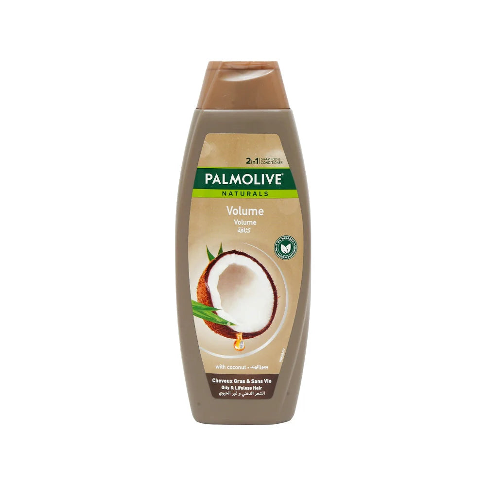 Palmolive - Volume 2In1 Shampoo + Conditioner With Coconut - 380Ml