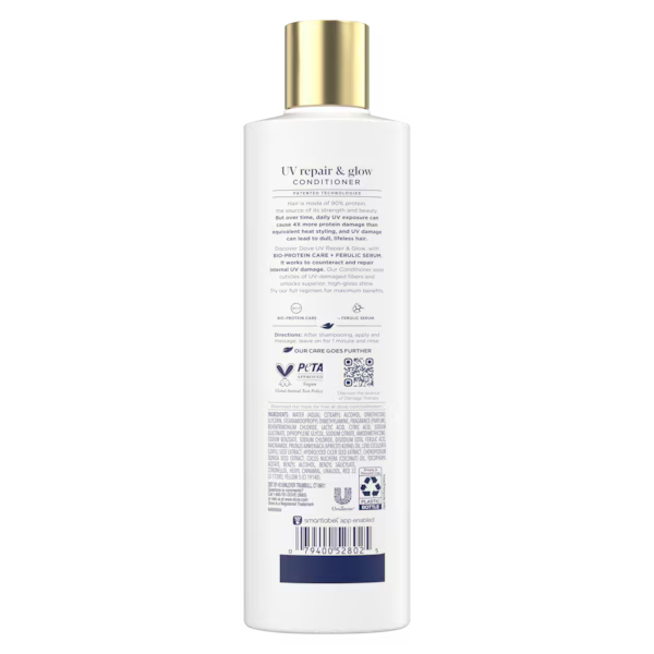 Dove - Conditioner Usa Uv Repair & Glow 12Oz/355Ml