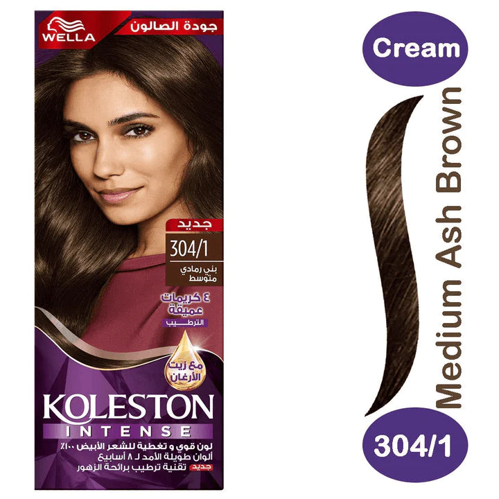 Wella Koleston - Semi Kits 304 1 Medium Ash Brown 110Ml Ap-Dem