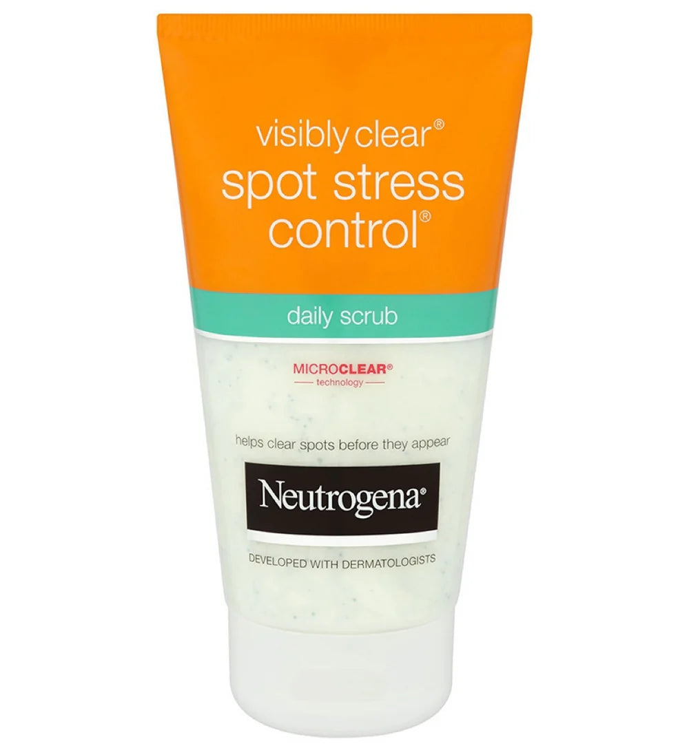 Neutrogena Visibly Clear Spot Stress Control Daily Scrub 150Ml