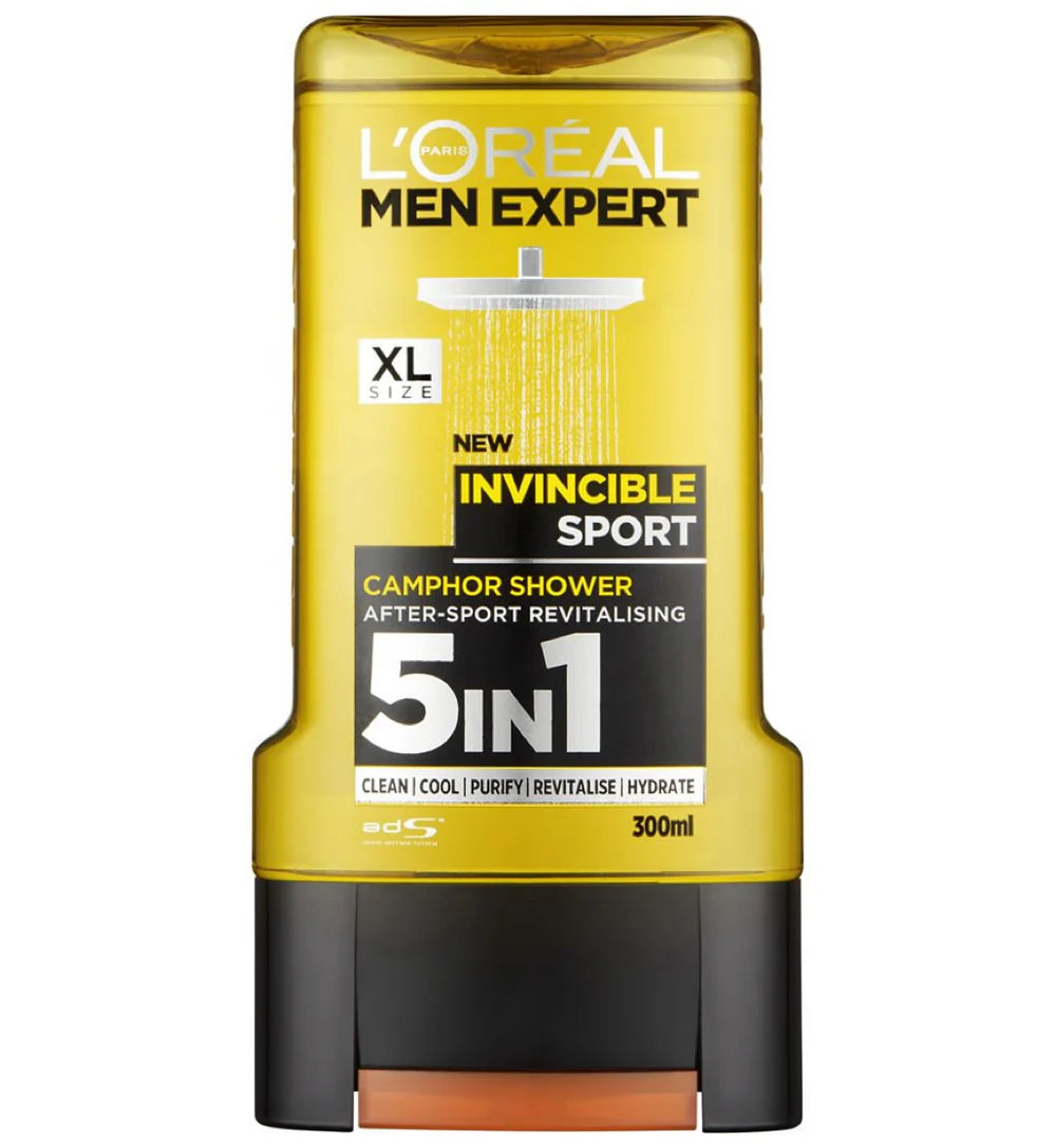 L'Oreal Men Expert Shower Gel Invincible Sport 300Ml
