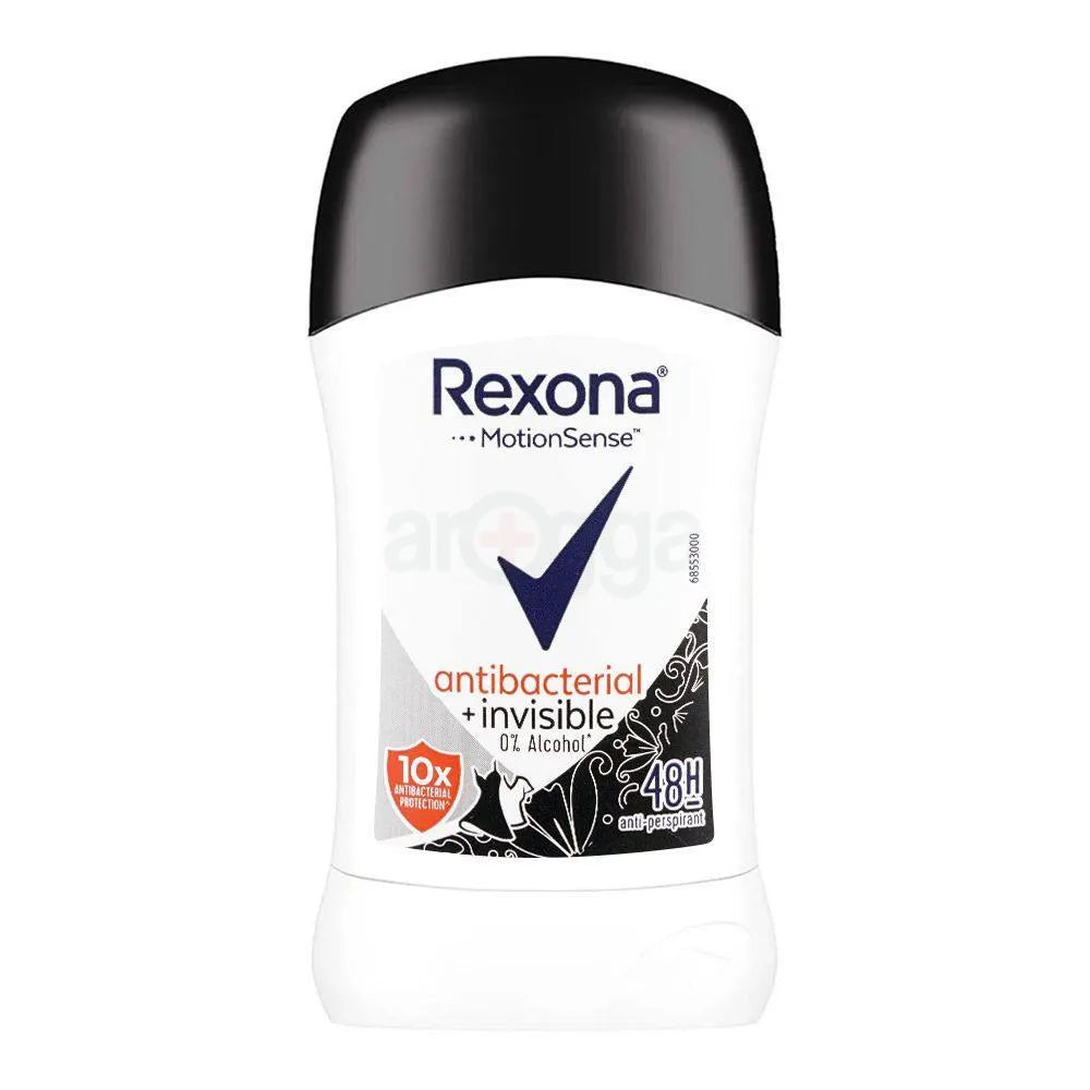 Rexona - Deodorant Stick Women Antibacterial Invisible 50Ml