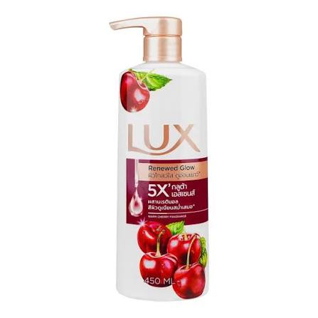 Lux - Renewed Glow Warm Cherry Body Wash - 450ml