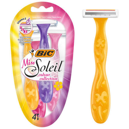 Bic - Miss Soleil Colour Collection Women Razor - Pack of 4