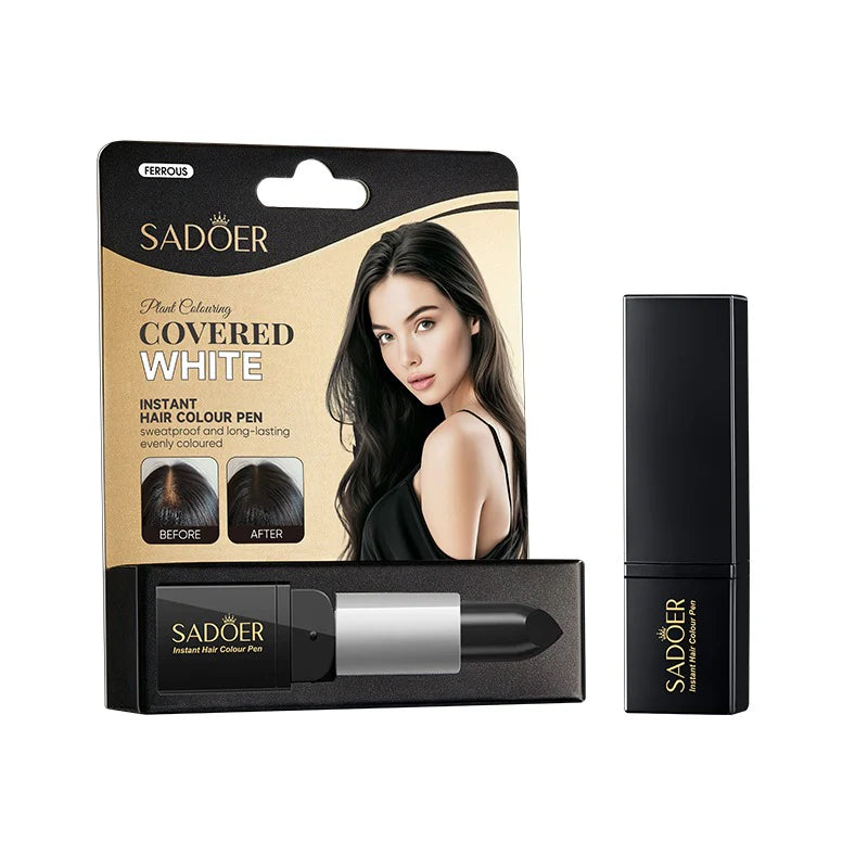 Sadoer - Instant Hair Colour Pen Brown 3.8g